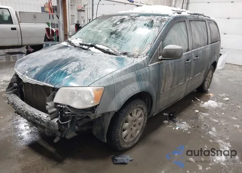 2009 Chrysler Town & Country Lx из США, поврежденный, VIN 2A8HR44E69R619736